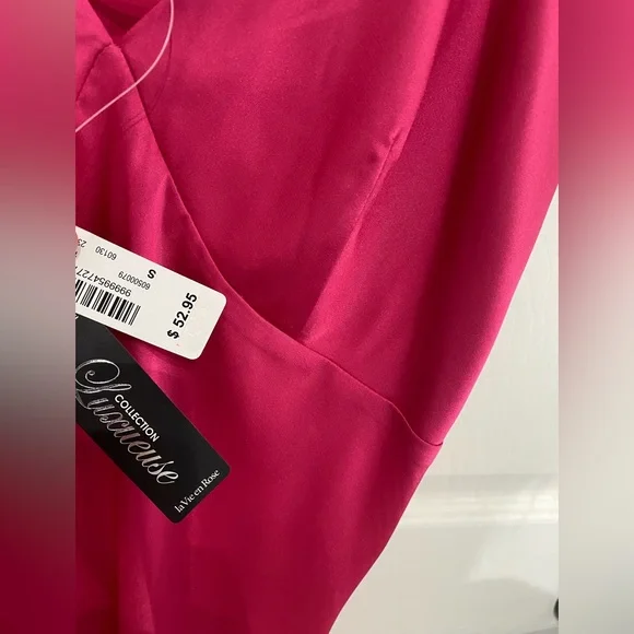 Satin dress - Picture 4 of 6